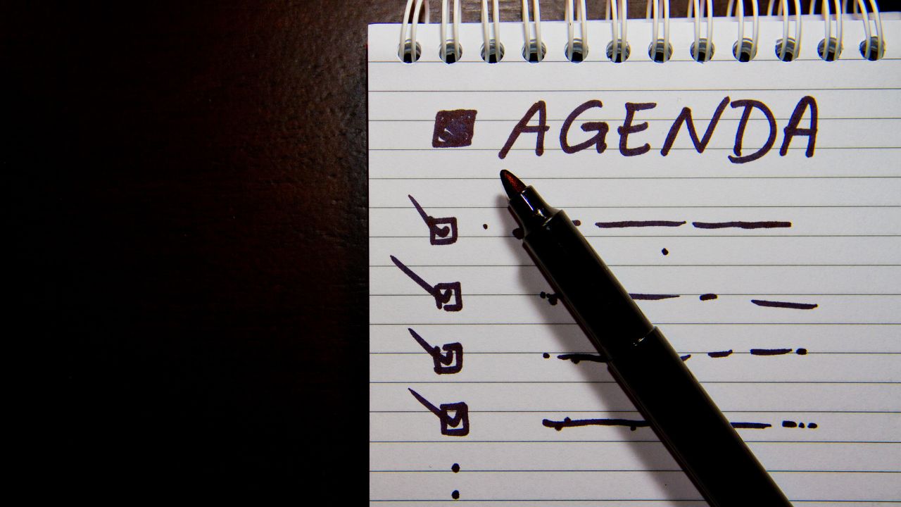 What is an Agenda? Methods for Creating a Good Agenda