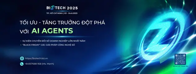 BIZTECH 2025: Tối ưu & Tăng trưởng đột phá với AI Agents-001