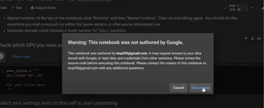 Jukebox - AI application to create your own music-009
