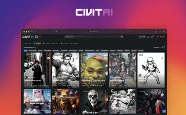 CivitAI - Tạo ảnh bằng công nghệ AI-003