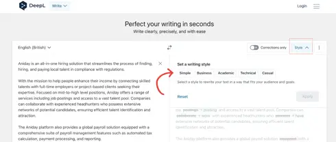DeepL - Translation and Text Editing with AI-010