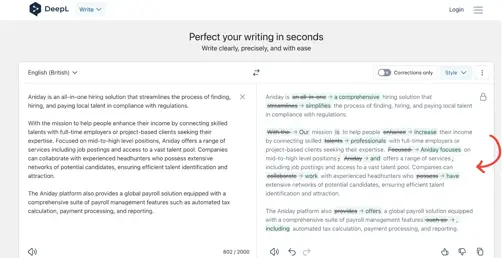 DeepL - Translation and Text Editing with AI-011