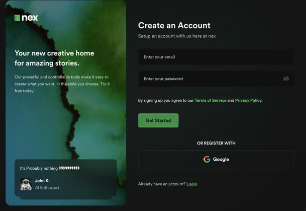 NEX- Tạo ảnh sống động với AI-004