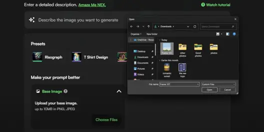 NEX- Tạo ảnh sống động với AI-006