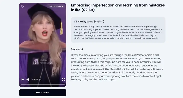 Klap - Tạo video xu hướng với AI-005