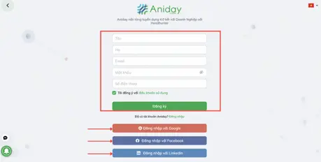 Hướng dẫn chi tiết cách sử dụng nền tảng Aniday dành cho Headhunter-002