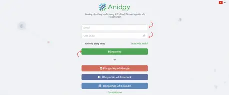 Hướng dẫn chi tiết cách sử dụng nền tảng Aniday dành cho Headhunter-003