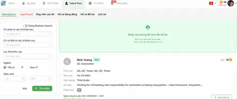 Hướng dẫn chi tiết cách sử dụng nền tảng Aniday dành cho Headhunter-019