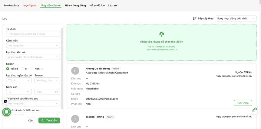 Hướng dẫn chi tiết cách sử dụng nền tảng Aniday dành cho Headhunter-024