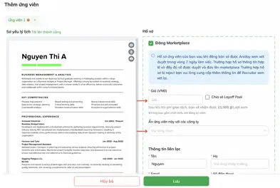 Hướng dẫn chi tiết cách sử dụng nền tảng Aniday dành cho Headhunter-021