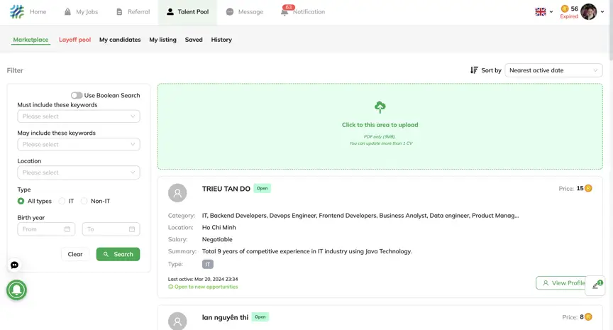 Guide to using Aniday platform for Headhunters-019