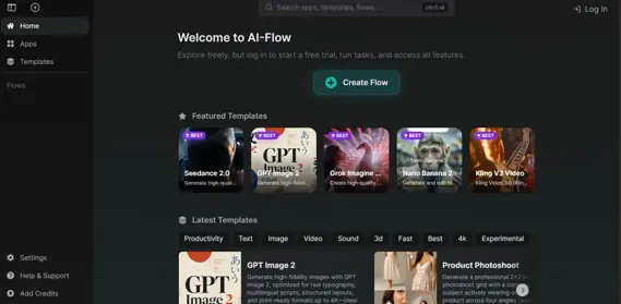 Flow AI là gì? Cách dùng app làm video AI 2026-001