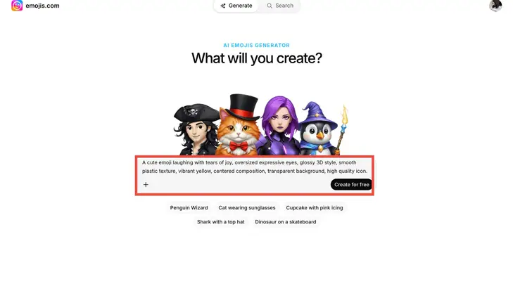 Emojis.com: Personalize every conversation with AI-generated emojis-003