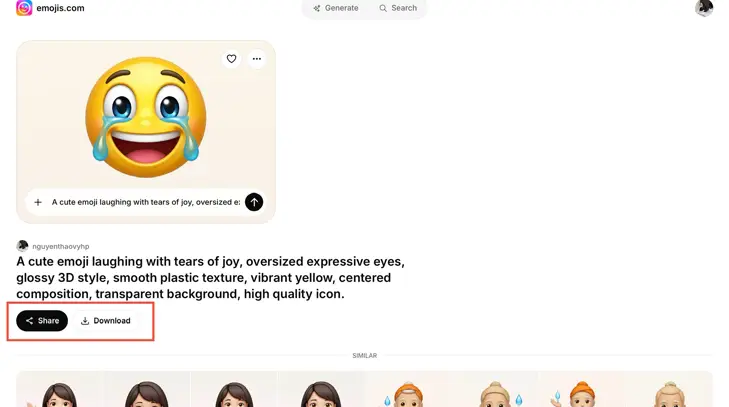 Emojis.com: Personalize every conversation with AI-generated emojis-004