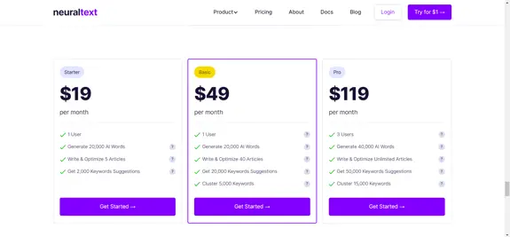 NeuralText - AI Content Creation Tool for SEO Optimization-010