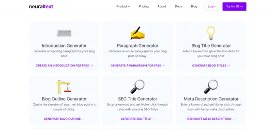NeuralText - AI Content Creation Tool for SEO Optimization-005