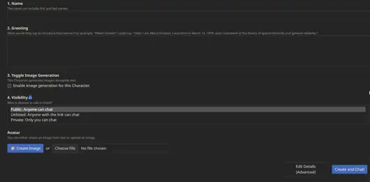 Character.AI - AI live chat application-015