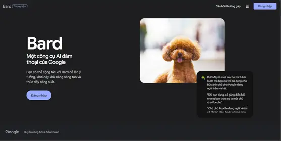 BARD - Công cụ AI mới nâng cao hiệu suất tìm kiếm từ Google-001