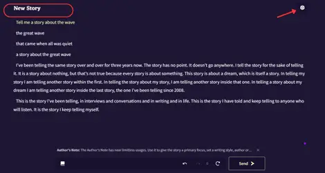 Novel AI - Storytelling Application Powered by AI-016