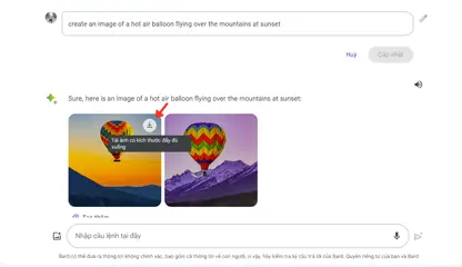 Cách tạo hình ảnh theo yêu cầu bằng tính năng mới của Bard-003