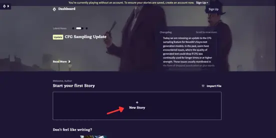 Novel AI - Storytelling Application Powered by AI-004