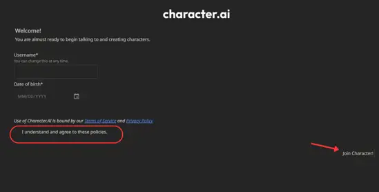 Character.AI - AI live chat application-006