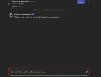 Character.AI - AI live chat application-009