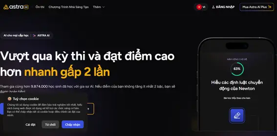 Astra AI là gì? Cách dùng app gia sư AI 2026 -001