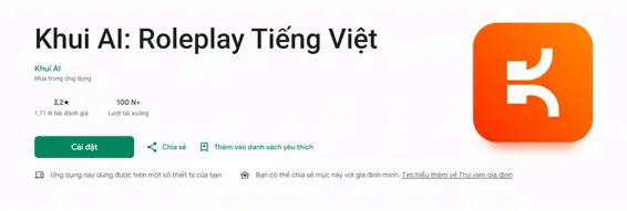 Khui AI là gì? Cách dùng app chat AI nhập vai 2026-002