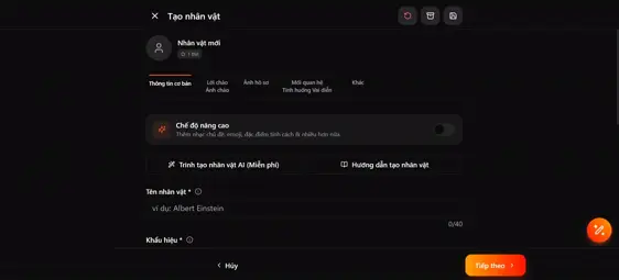 Khui AI là gì? Cách dùng app chat AI nhập vai 2026-003