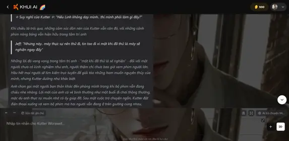 Khui AI là gì? Cách dùng app chat AI nhập vai 2026-004