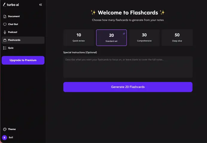 Turbo AI là gì? Cách dùng app ghi chú AI tóm tắt 2026 -006