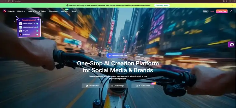 Explore LitMedia AI: An AI-Powered tool for creating Videos, Images, and Music-001