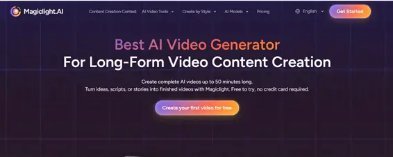 Magic Light AI: Vũ khí biến văn bản thành video hoạt hình-001