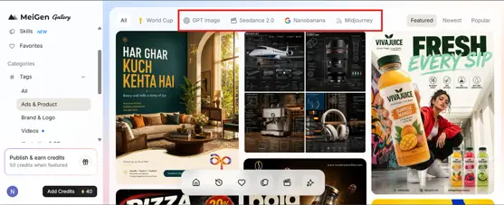 MeiGen AI: Thư viện prompt mẫu trực quan hàng đầu để sáng tạo ảnh & video AI -004