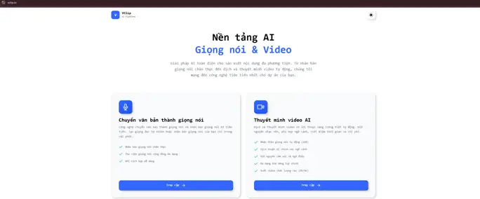 Cách dùng VClip AI Voice chuyển văn bản thành giọng nói AI miễn phí-002