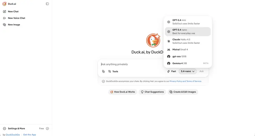 What is Duck AI? A free AI assistant that protects your privacy-004