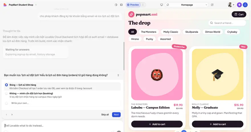 Lovable AI là gì? Cách tạo app web không cần viết code-005