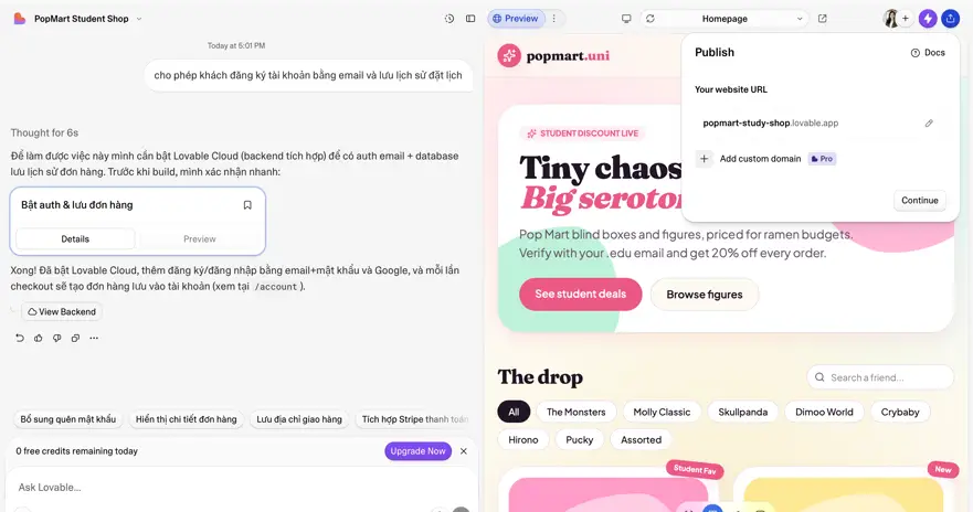 Lovable AI là gì? Cách tạo app web không cần viết code-006