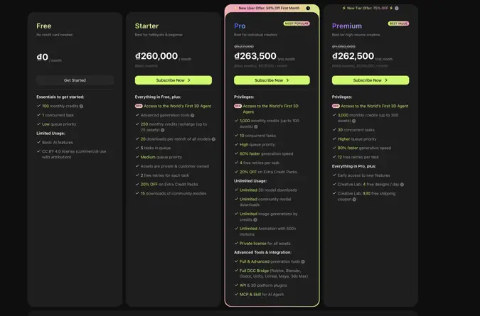 Meshy AI: Create stunning 3D models in minutes for game developers and designers-005