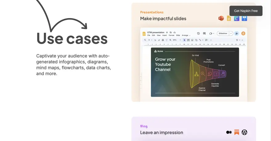 What is Napkin AI? The tool that turns your text into diagrams-003