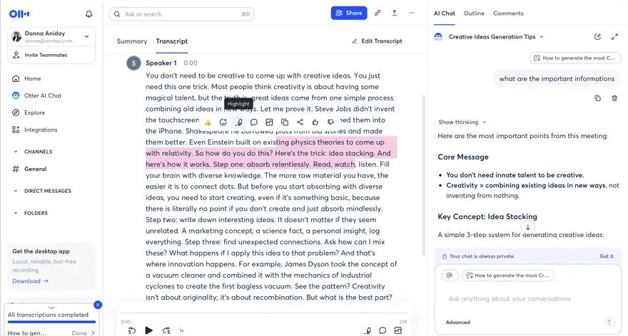 What is Otter AI? How to run meetings without taking a single note-005