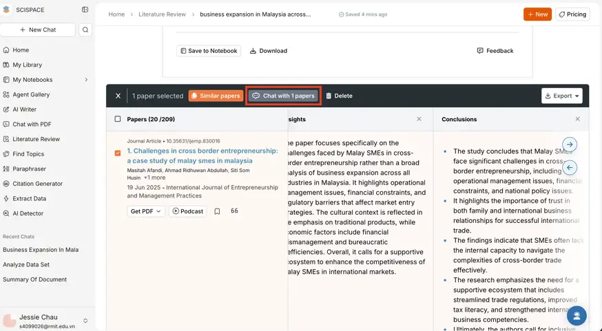 Discover SciSpace: The AI-powered research assistant for academic papers-010
