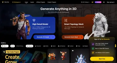 What Is Tripo AI? Create 3D Models from Images with AI in Minutes-001
