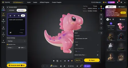 What Is Tripo AI? Create 3D Models from Images with AI in Minutes-006