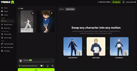 What is Viggle AI? How to create motion videos from a photo-006